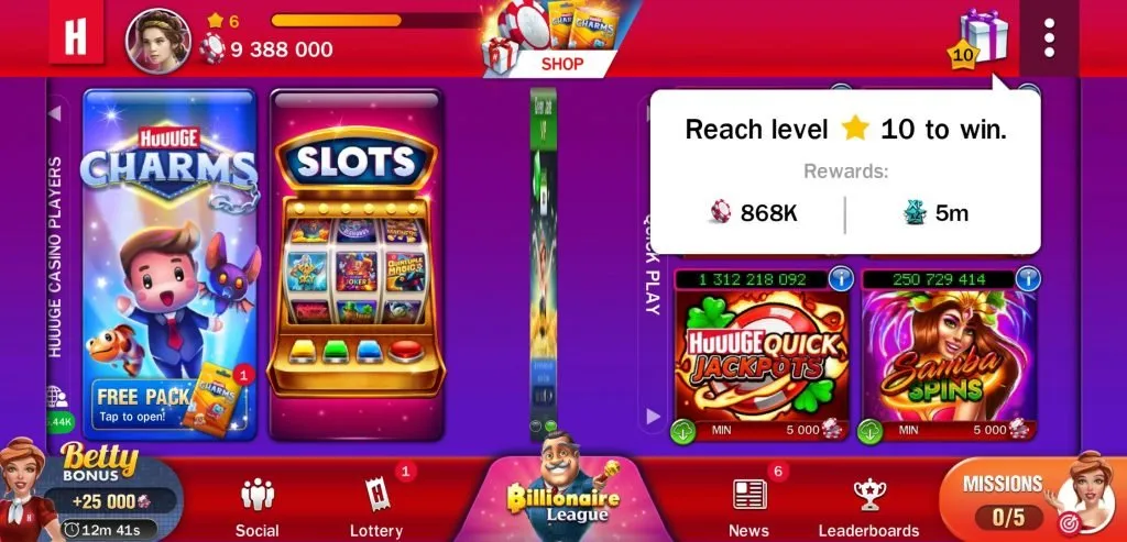 huuuge casino milestone rewards