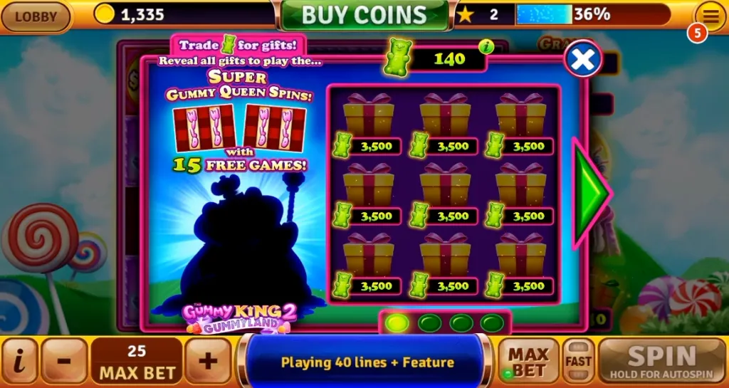 house of fun - endowment and rewards