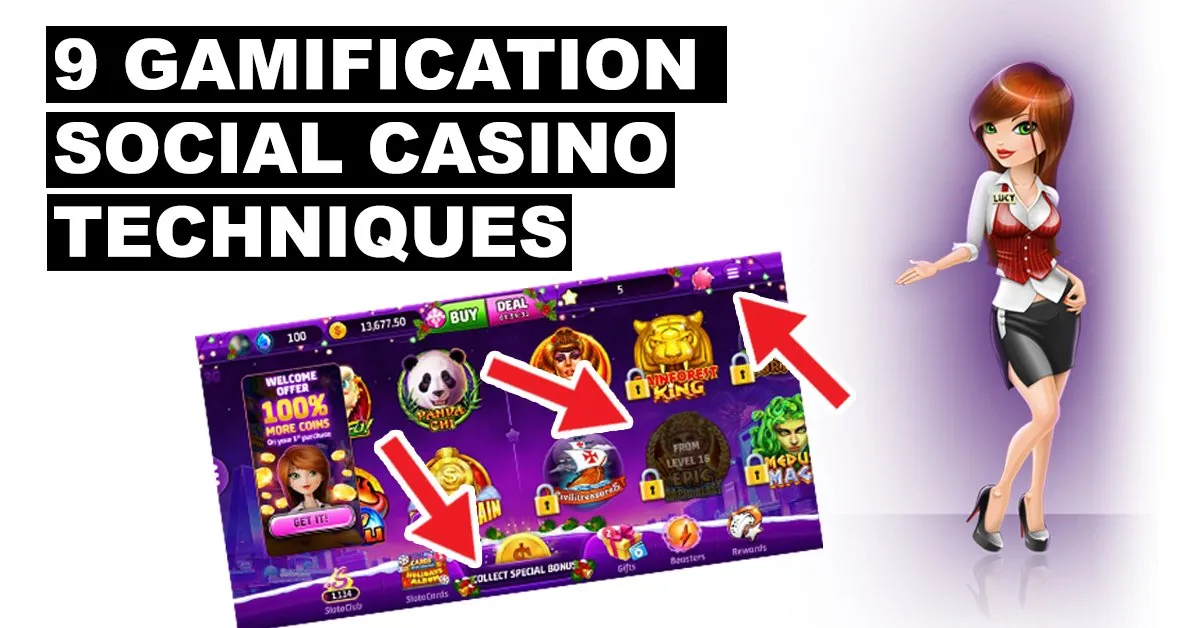 Cover image for the social casino gamification techniques article